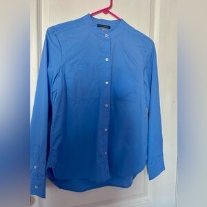 Tommy Hilfiger Blue Button-Up Shirt Size small